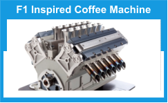 F1 Inspired Coffee Machine