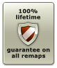 guarantee on all remaps  100% lifetime